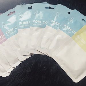 Sheet face masks